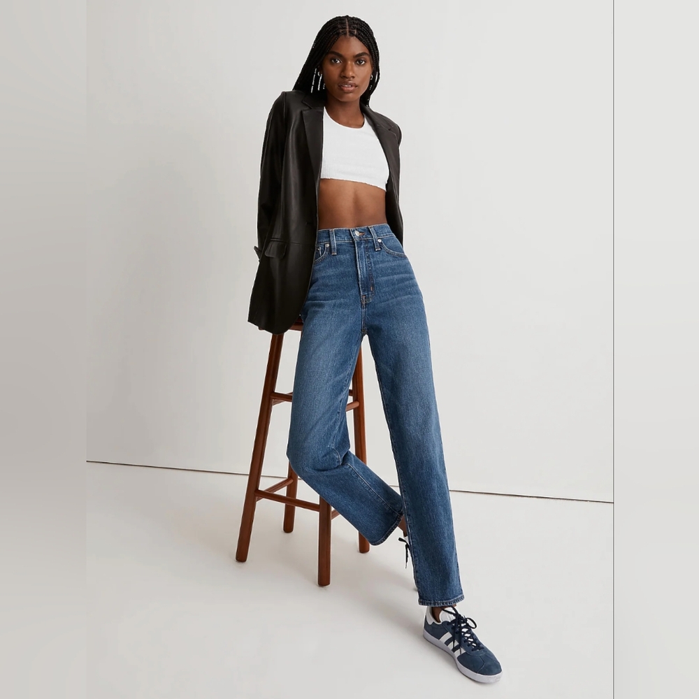Madewell NWT The Perfect Vintage Straight Jean Size 27